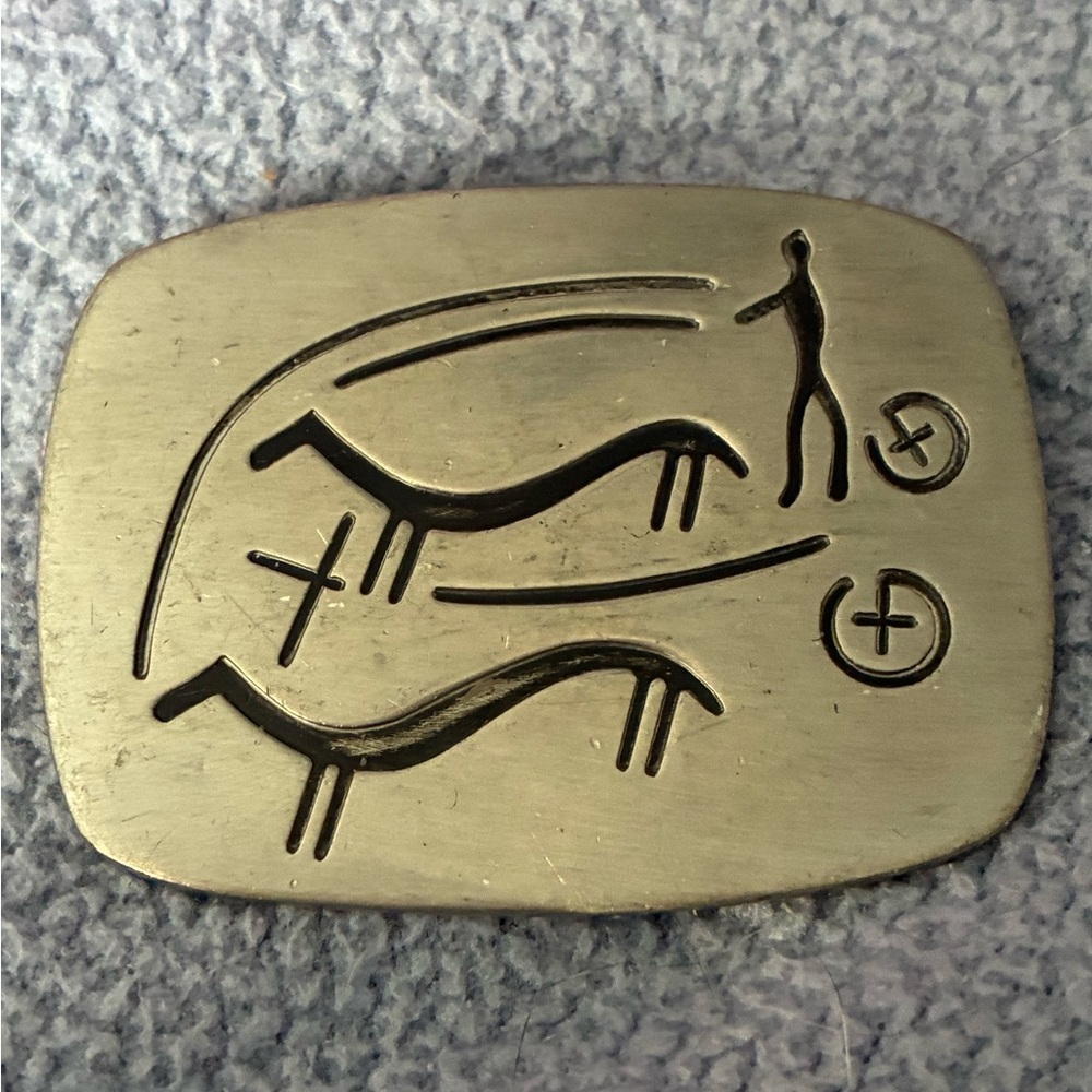 Jorgen Jensen Pewter Chariot Brooch View 6